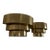 Vintage Mid Century Modern Brass Cascade Sconces - a Pair For Sale