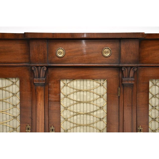 Antique Regency Grill Front Sideboard, 1800s For Sale - Image 11 of 13