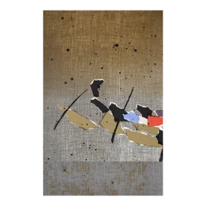 Japanese Fishing Boats, Abstract Diptych Screen Print