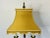 1980s Chelsea House Solid Brass Candelabra Style Table Lamp With Rectangular Silk Shade For Sale - Image 11 of 12