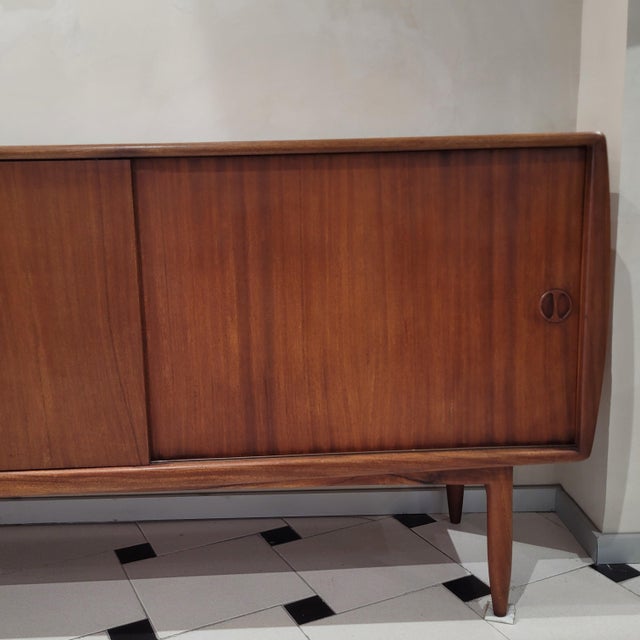 Mid-Century Sideboard by Oswald Vermaecke for V-Form, Belgium, 1960s For Sale - Image 11 of 18
