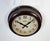 Vintage Brown Bakelite Wall Clock from Smith, 1950s For Sale - Image 4 of 17