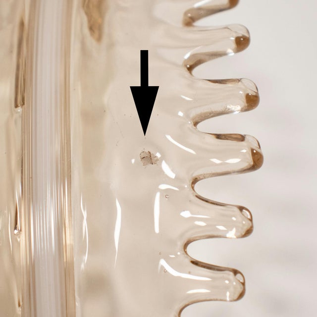 Vintage Baroque Style Crème Brûlée With Honey Lattimo Murano Chandelier For Sale - Image 4 of 12