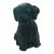 1970s Organic Modern Cute Puppy Dog Lamp Finial For Sale