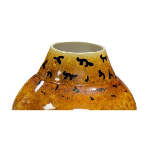 Mid-Century Modern 1950s Mid Century Modern Raymor Pottery Vase For Sale - Image 3 of 6