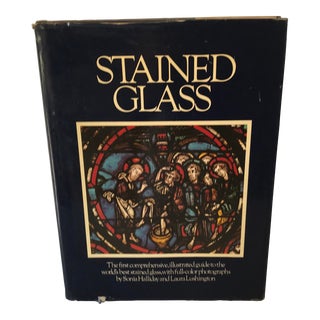 1976 “Stained Glass” Coffee Table Book For Sale