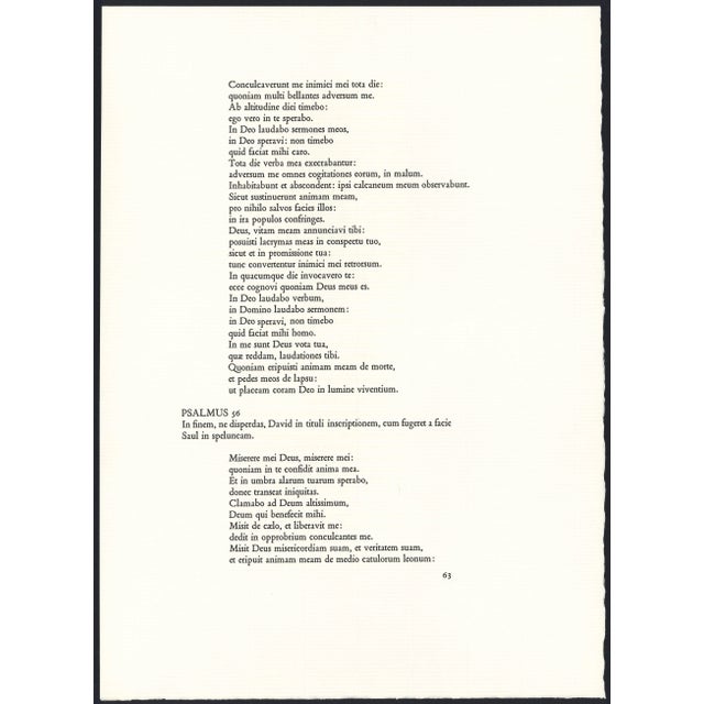 1968 Salvador Dalí Biblia Sacra "Et Post Buccellam Introivit in Eum Satanas" (Satan Entered Into Him...) For Sale In New York - Image 6 of 11