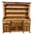 Charming Antique English Knotty Pine Hutch For Sale