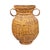 This substantial rattan basket takes its shape from a classical amphora — a full, rounded body tapering to a flared rim,...