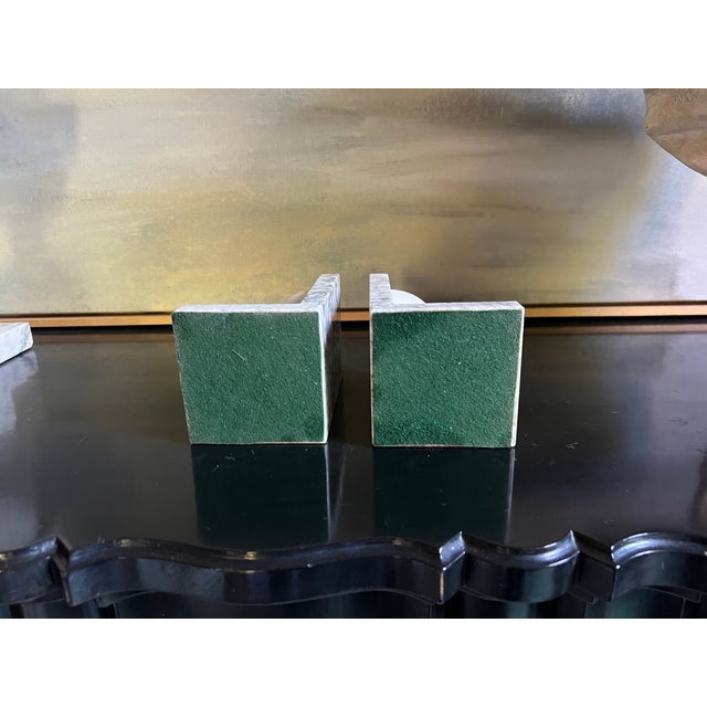 Vintage Italian Marble Bookends, Mid- Century For Sale - Image 10 of 10