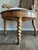 Antique Victorian Cane Back Armchair With Carved Wood Frame and Upholstered Seat For Sale - Image 4 of 4