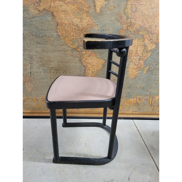 Thonet Vintage Secessionist "Fledermaus" Chair by Joseph Hoffman for Thonet For Sale - Image 4 of 12