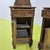 Wood Antique Wooden Nightstands, Set of 2 For Sale - Image 7 of 13