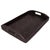 Artifacts Rattan Rectangular Serving Tray with High Handles in Tudor Black - 21" For Sale - Image 12 of 12