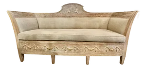 Gustavian Neoclassical Sofa, C. 1800-1810