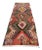 Vintage Turkish Kilim Runner - 33" X 104" For Sale