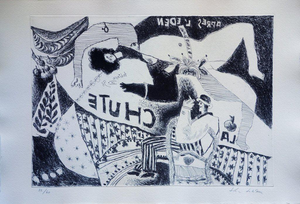 Tobiasse Théo, Après l’Eden, Etching