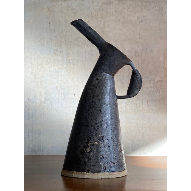 Petrolia: Large Clay Vase by McCallum Industrial Pottery For Sale - Image 4 of 9