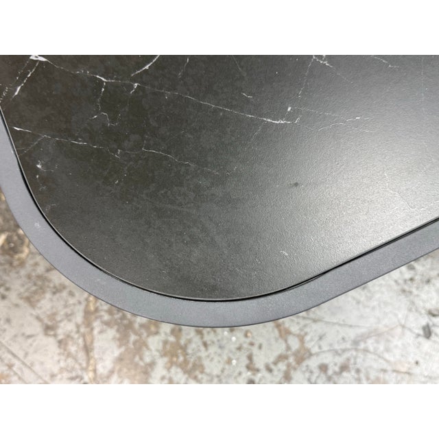 AllModern Ari Sintered Stone + Aluminum Outdoor Coffee Table For Sale - Image 9 of 12