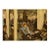 Circa 1940s After Edgar Degas "At the Cafe" Vintage Full Color Impressionist Print For Sale