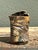Camel Vintage Original Studio Pottery Vase For Sale - Image 8 of 12