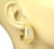 The Boris Lebeau Retro Diamond 18k Yellow Gold Double Oval Hoop Earrings are a luxurious and elegant pair of accessories....