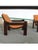 Tan Yellow Lounge Chairs, 1970s, Set of 2 For Sale - Image 8 of 16