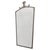 Silver Swedish Pewter Mirror with Original Glass, 1920s For Sale - Image 8 of 8