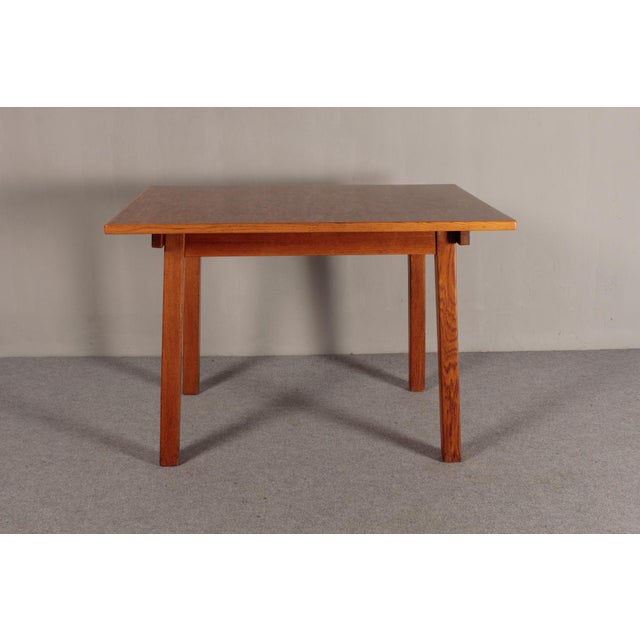 Alpine Kitchen Table in Oak, 1930s For Sale - Image 4 of 12