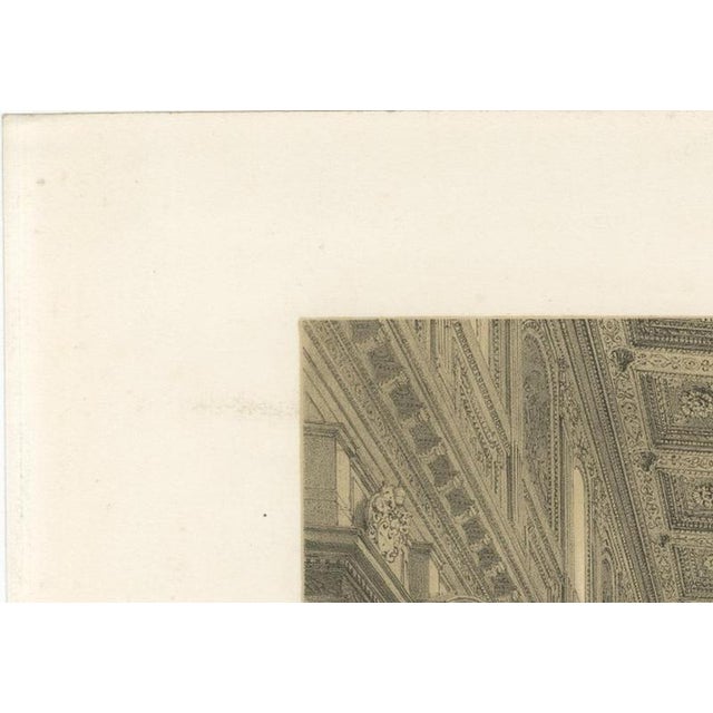 After Bayot, Basilica of Santa Maria Maggiore Interior, Lithograph, 1869 For Sale - Image 4 of 13