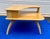 Champagne Heywood-Wakefield Midcentury Modern Two Tier Corner Table For Sale - Image 8 of 13