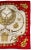 About This Piece: The Hermes "Les Cavaliers D'Or" scarf, meticulously crafted from sumptuous 90cm red silk, showcases...