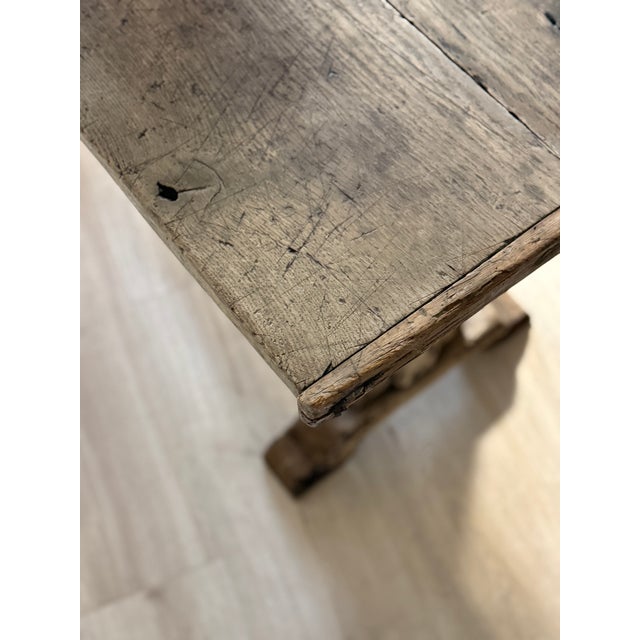 17th C. French Oak Dining Table For Sale In Denver - Image 6 of 7