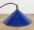Industrial Cobalt Blue Enamel Factory Pendant Lamp, 1950s For Sale - Image 14 of 16