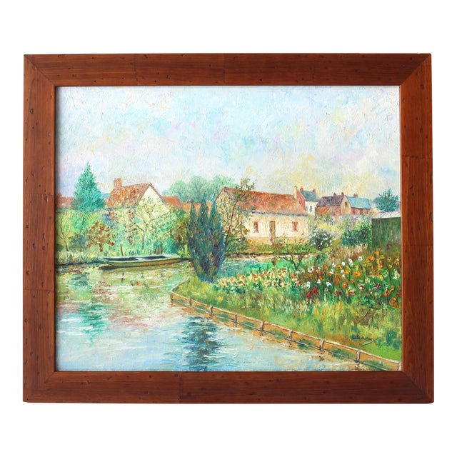 Midcentury French Countryside Still Life For Sale