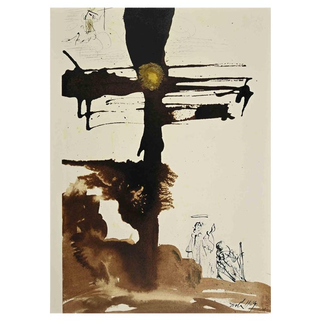 Salvador Dali, Veni, Domine Jesu, Lithograph, 1964 For Sale