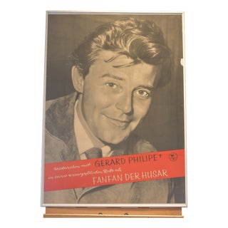 Film Poster, Fanfan der Husar (Fanfan the Hussar), VEB Progress Film, Circa 1960 For Sale