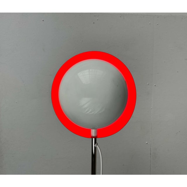 Mid-Century Modern Space Age Eclipse Floor Lamp, Germany, 1960s For Sale - Image 4 of 18