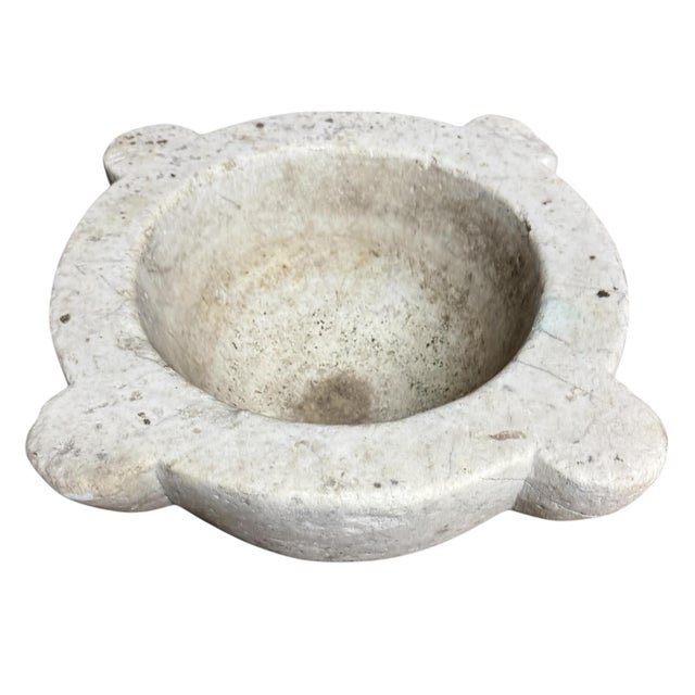 Stone 18th Century French Marble Mortar For Sale - Image 7 of 9