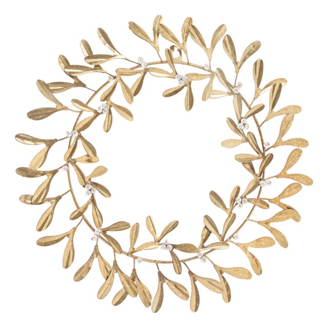 Metal Mistletoe Wreath For Sale
