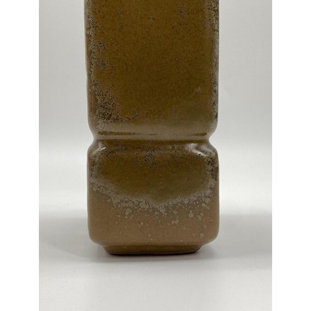 Mid-Century Geometric Vase from Strehla Keramik, Germany, 1950s For Sale - Image 12 of 14