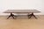 English Baker Furniture Style Georgian Banded Mahogany Double Pedestal Extension Dining Table, Newly Refinished For Sale - Image 3 of 11
