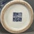 Asian Blue & White Porcelain Floral Brush Pot For Sale - Image 3 of 9