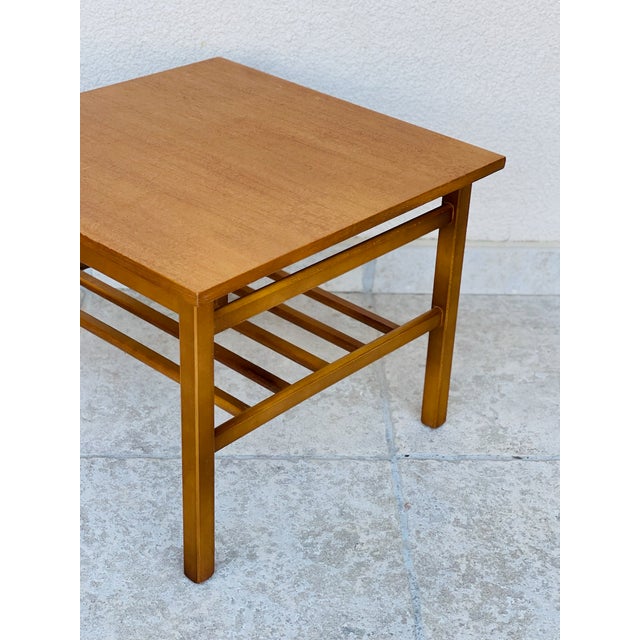 Vintage Scandinavian Teak Coffee Table, 1960s For Sale - Image 6 of 10