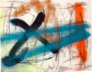“Numbers” Original by Erik Sulander on Paper 22x28
