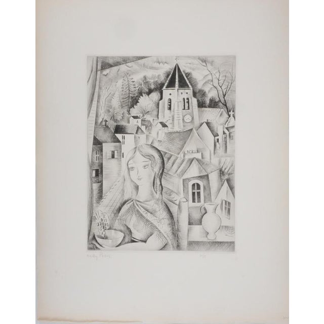 Mily Possoz, Fontenay-Sous-Bois, Original Signed Engraving For Sale - Image 11 of 11