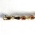 2000 - 2009 14k Yellow Gold Garnet and Diamond Vintage Stacking Bracelet For Sale - Image 5 of 9