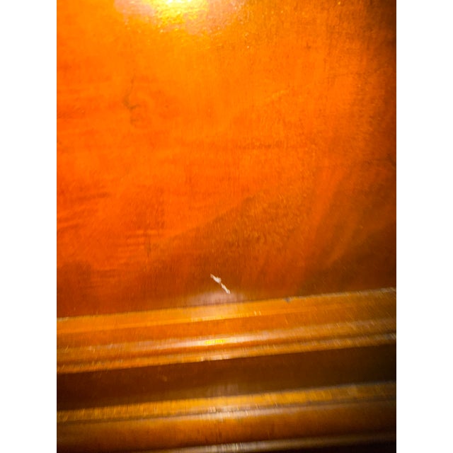 Antique Victorian Cylinder Roll-Top Secretary Bookcase With Knapp Joinery, C. 1870s For Sale - Image 10 of 12