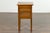 Petite French 1870s Walnut Side Table with Tambour Door and Tapering Legs For Sale - Image 4 of 10