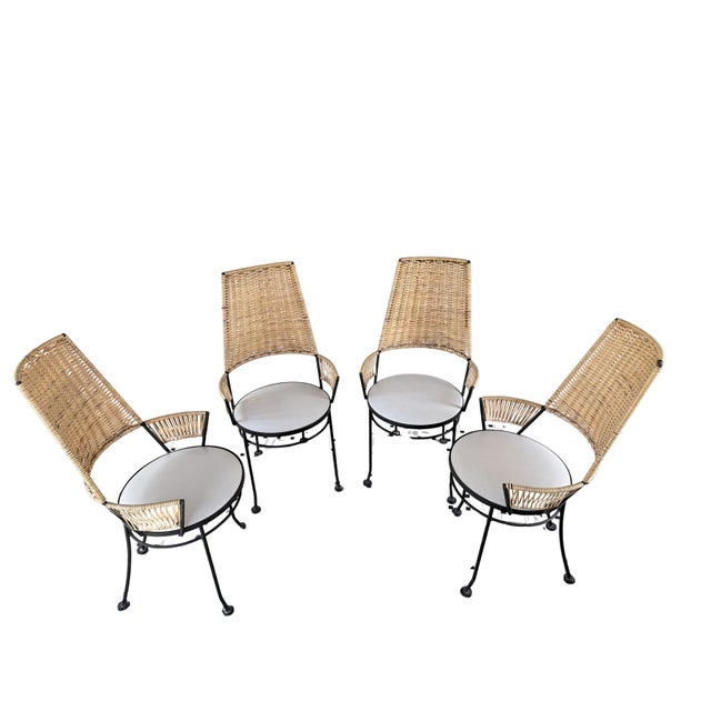 Designed by Arthur Umanoff for Shaver Howard, this dining set reflects a moment in mid century design where function,...